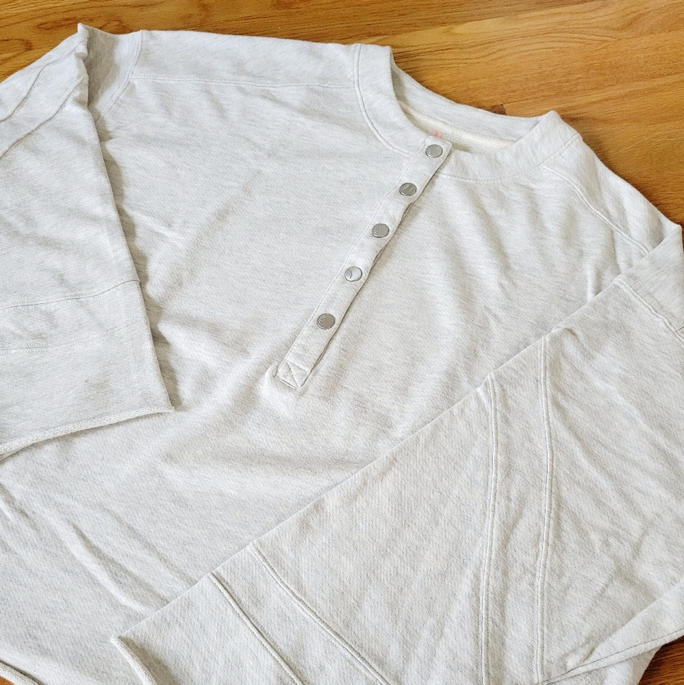 Like New Free People Henley Sweater